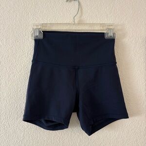 Lululemon Navy Biker Shorts